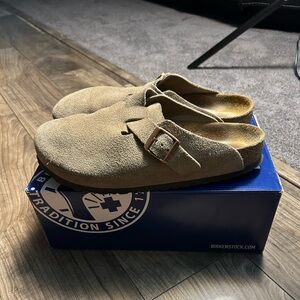 Birkenstock Boston Clog Taupe Men’s size 10